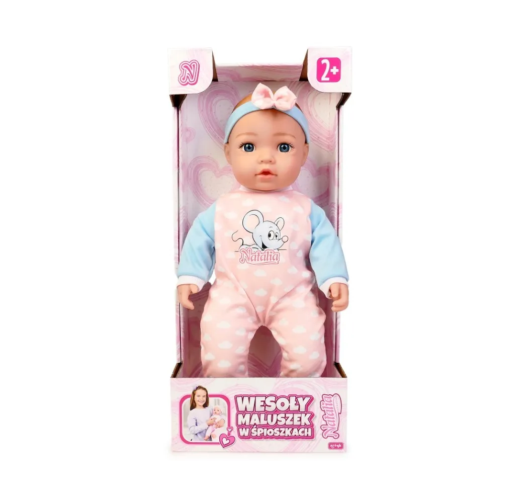 Lalka Natalia bobas funkcyjny 45 cm Artyk