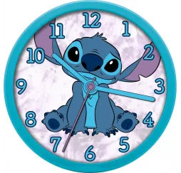 Stitch zegar ścienny 25 cm Kids Euroswan