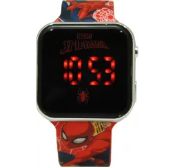 Spiderman zegarek LED z kalendarzem Kids Euroswan