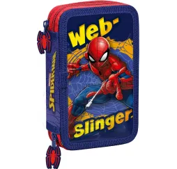 Spiderman piórnik z wyposażeniem Kids Euroswan