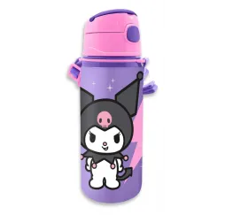 Kuromi bidon aluminiowy 600 ml Kids Euroswan