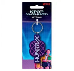 Huntrix logo zespołu – brelok PVC Kids Euroswan