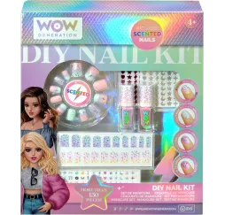 Kids Euroswan Zestaw do manicure z pachnącymi tipsami WOW00017