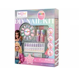 Kids Euroswan Zestaw do manicure z pachnącymi tipsami WOW00017