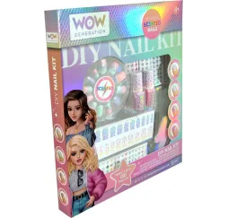 Kids Euroswan Zestaw do manicure z pachnącymi tipsami WOW00017