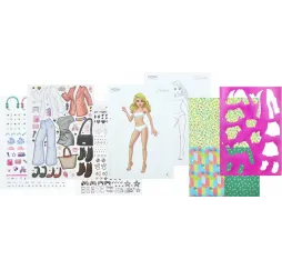 Kids Euroswan Zestaw Fashion Book Zaprojektuj swój styl WoW Generation