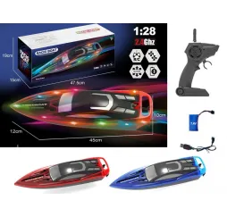 Madej Speed Boat RC 2,4 GHz z LED – pojazd RC