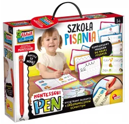 Montessori Pen szkoła pisania 18 tabliczek Lisciani