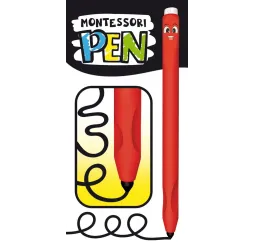 Montessori Pen szkoła pisania 18 tabliczek Lisciani