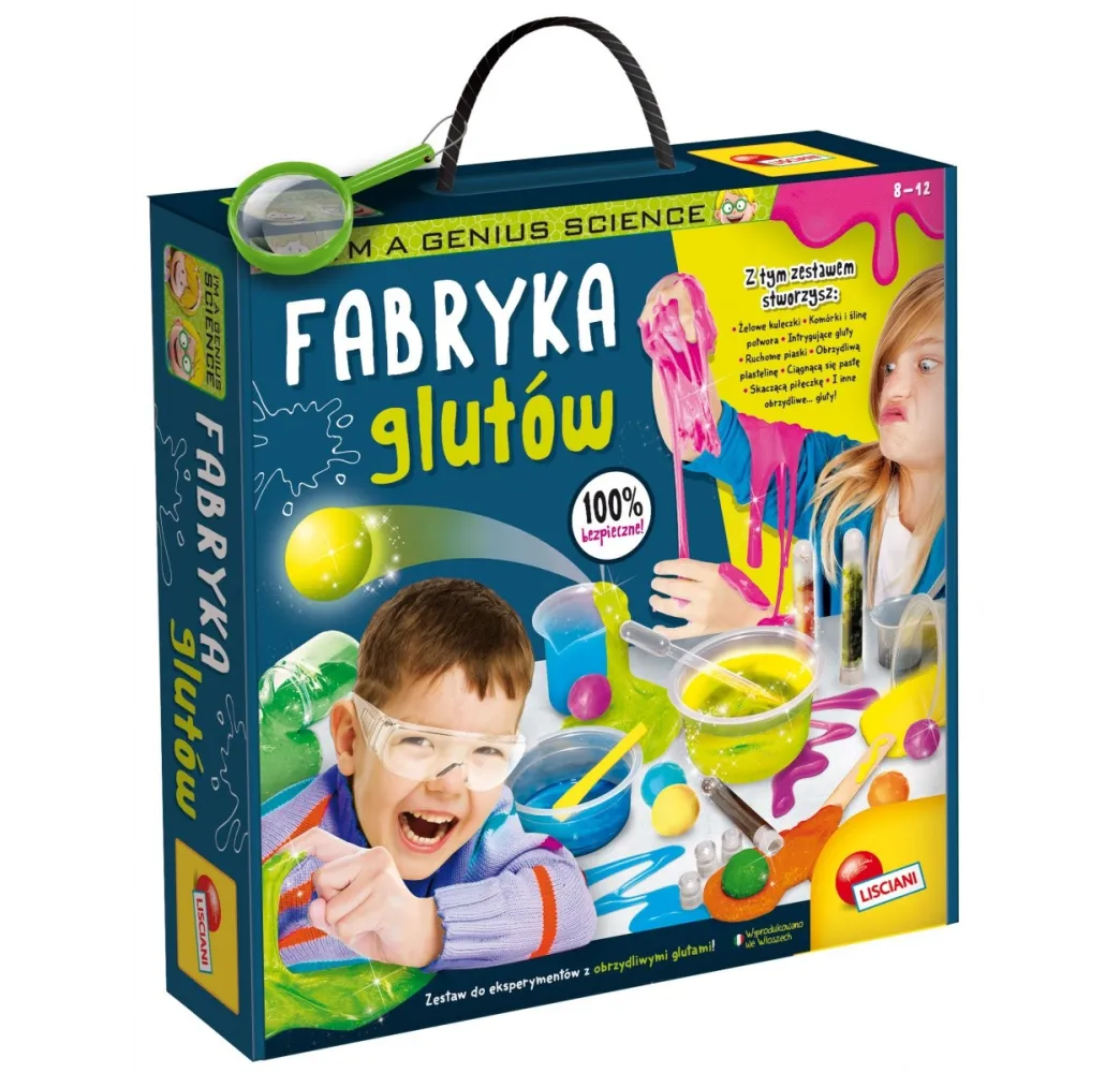 I'm a Genius Fabryka glutów – zabawka naukowa Lisciani