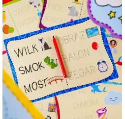 Montessori Pen szkoła pisania 18 tabliczek Lisciani