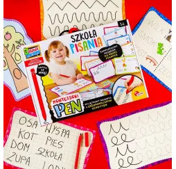 Montessori Pen szkoła pisania 18 tabliczek Lisciani