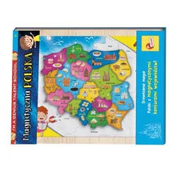 I'm A Genius mapa Polski magnetyczna Lisciani