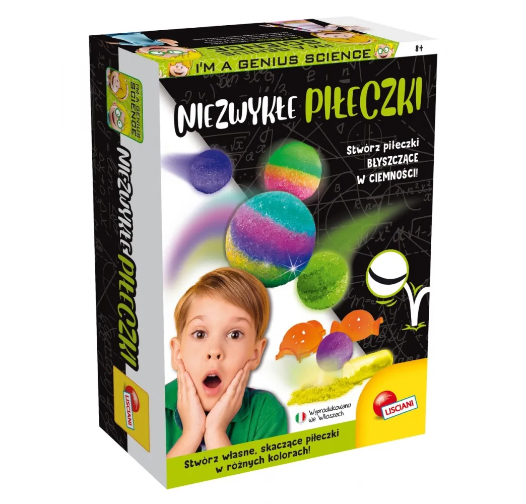 I'M A Genius Niezwykłe piłeczki – zestaw naukowy Lisciani