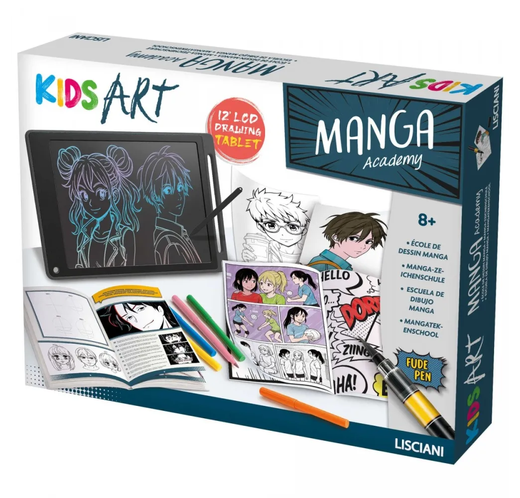 Kids Art Laboratorium Mangi – zestaw kreatywny Lisciani