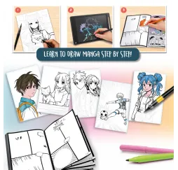 Kids Art Laboratorium Mangi – zestaw kreatywny Lisciani