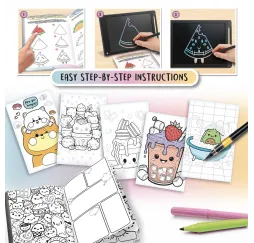 Kids Art Laboratorium Kawaii – zestaw kreatywny Lisciani