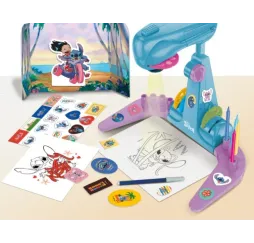 Stitch szkoła rysowania z projektorem Lisciani