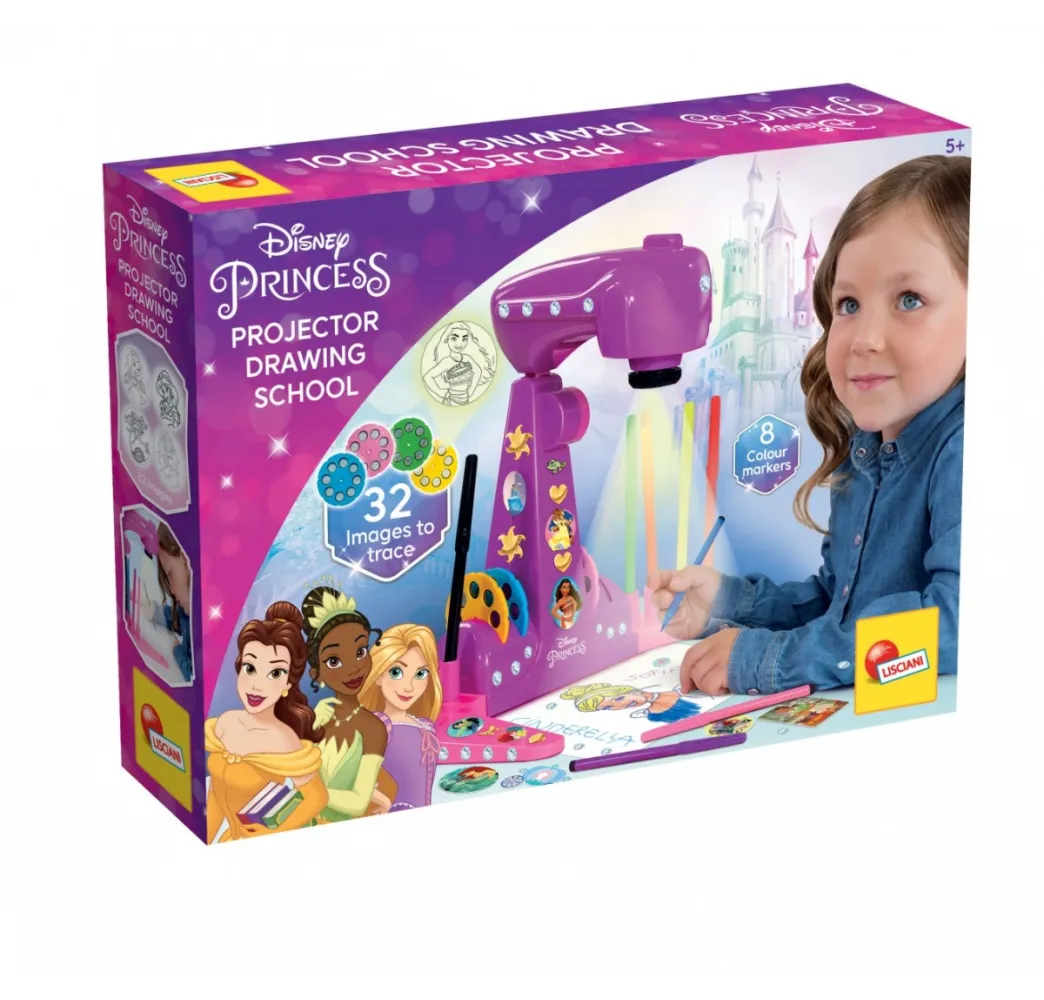 Lisciani Projektor Princess zestaw kreatywny 5+