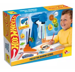 Hot Wheels zestaw kreatywny z projektorem Lisciani