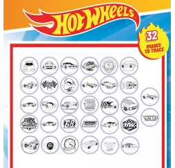 Hot Wheels zestaw kreatywny z projektorem Lisciani