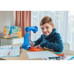 Hot Wheels zestaw kreatywny z projektorem Lisciani