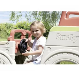 Smoby Samochód Przygoda – piaskownica ze zjeżdżalnią