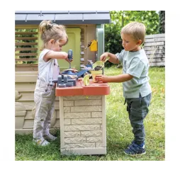 Smoby Life warsztat małego majsterkowicza do domku