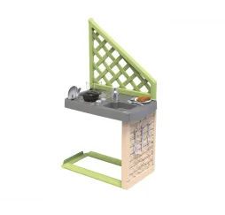 Smoby Kuchnia letnia Life grill do domku ogrodowego