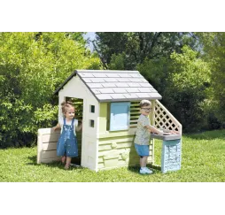 Smoby Domek Pretty z kuchnią – zabawka ogrodowa