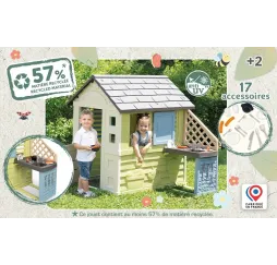 Smoby Domek Pretty z kuchnią – zabawka ogrodowa