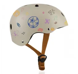 Lionelo Kask Beige Sand – kask dziecięcy 3+