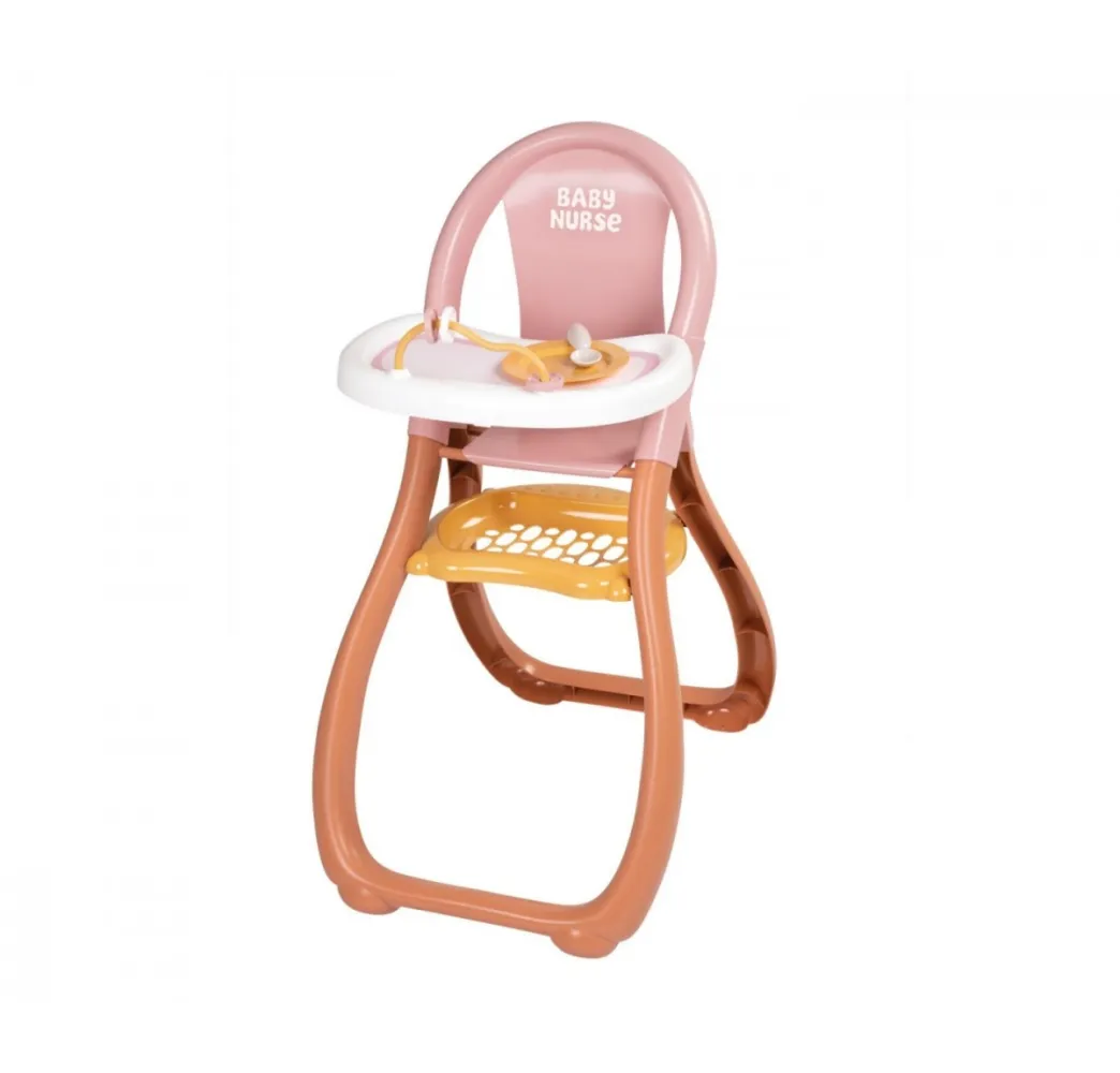 Smoby Baby Nurse krzesełko do karmienia dla lalek