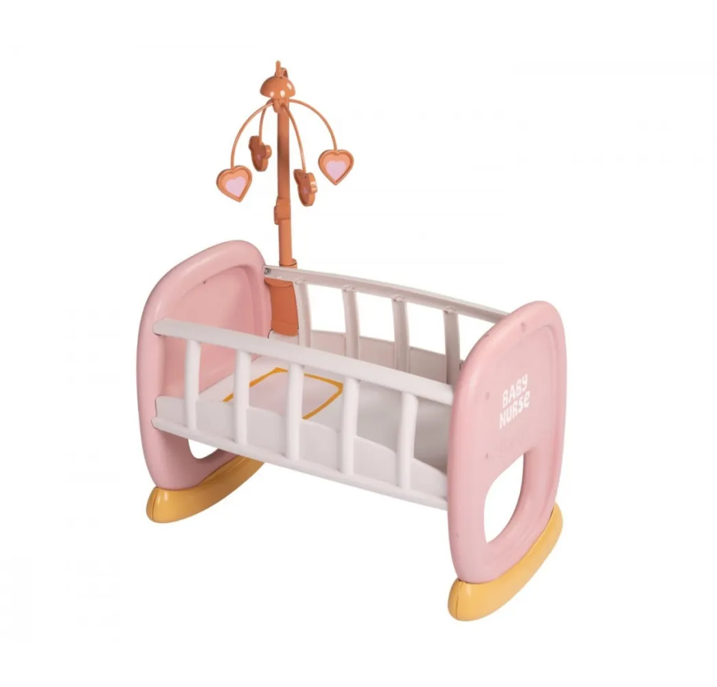 Smoby Baby Nurse kołyska dla lalek z karuzelką
