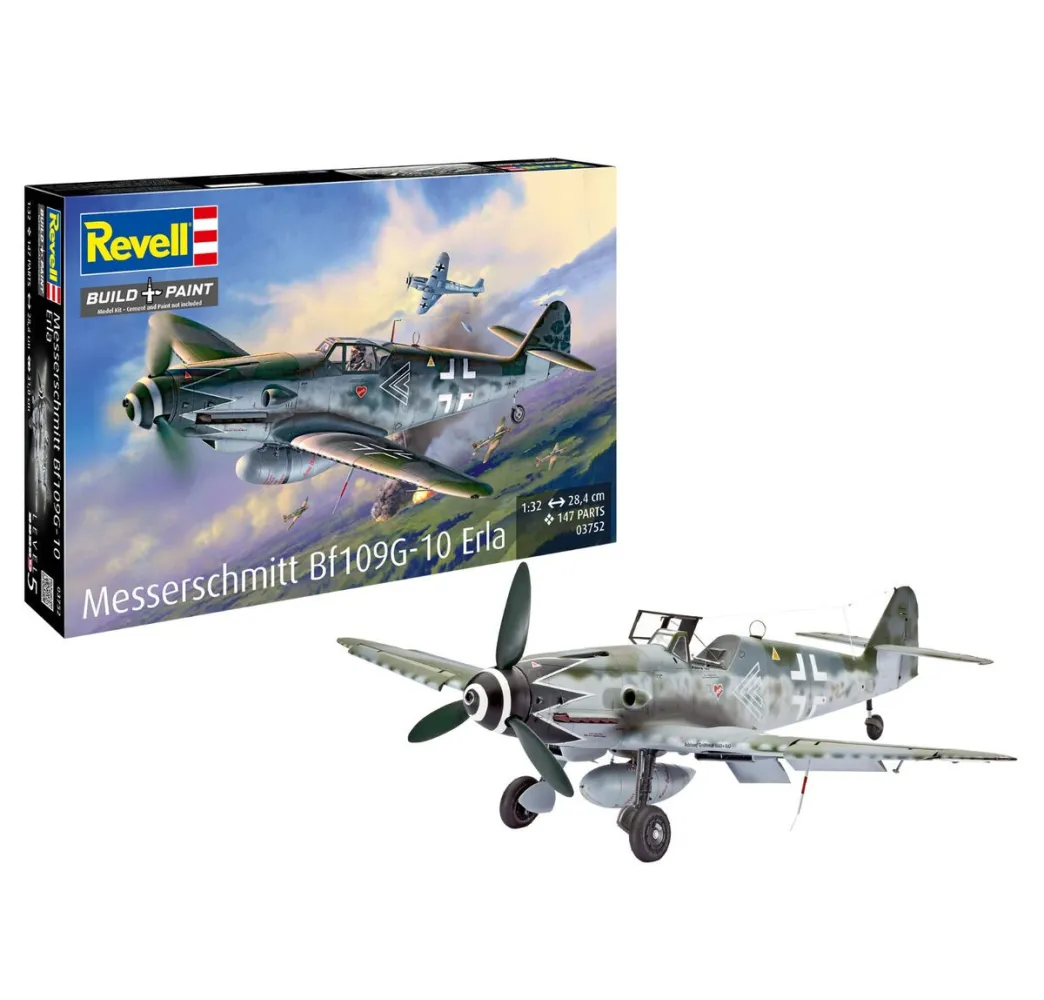 Messerschmitt Bf109G-10 Erla model plastikowy Revell