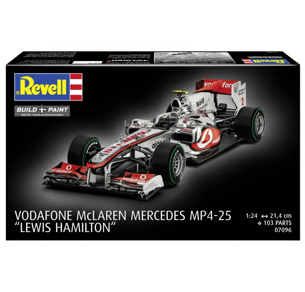 McLaren Mercedes MP4-25 Hamilton model Revell 1:24