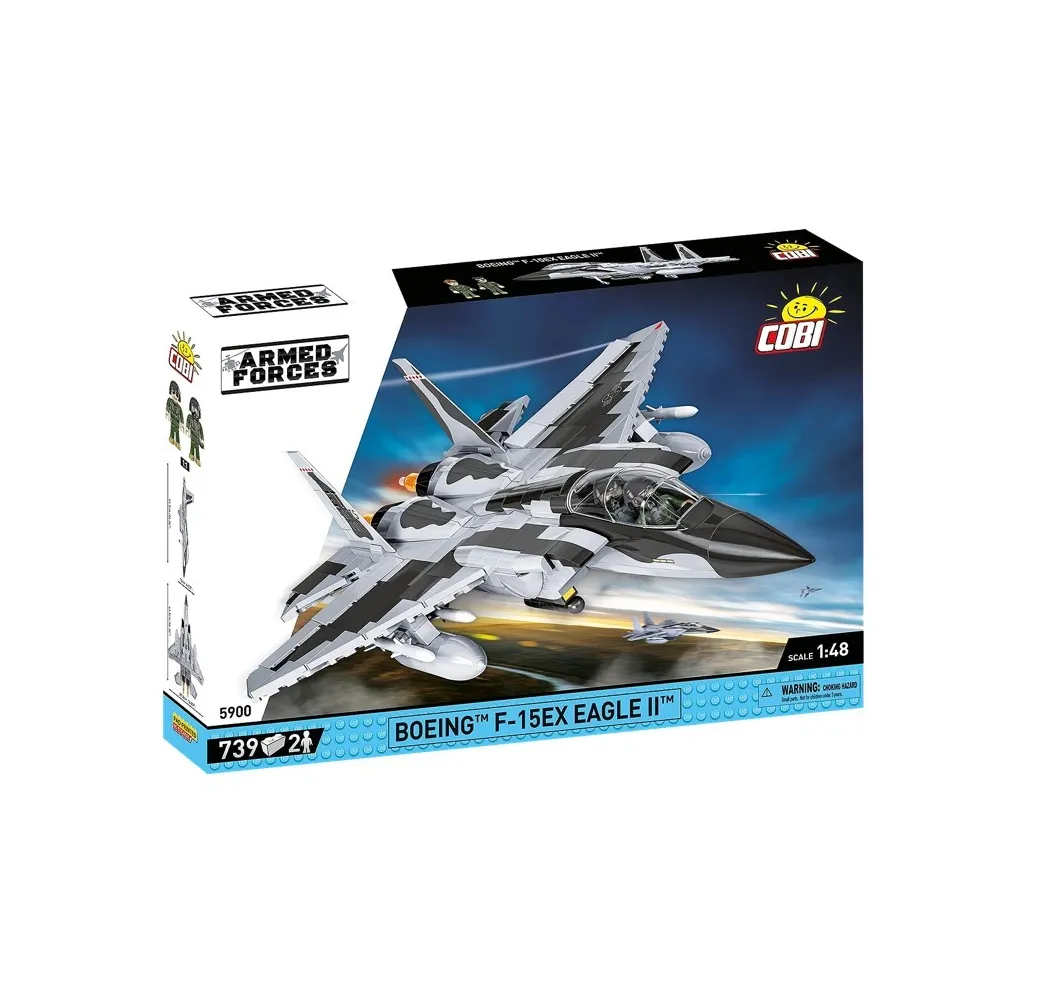 Boeing F-15 EX Eagle II – klocki konstrukcyjne Cobi