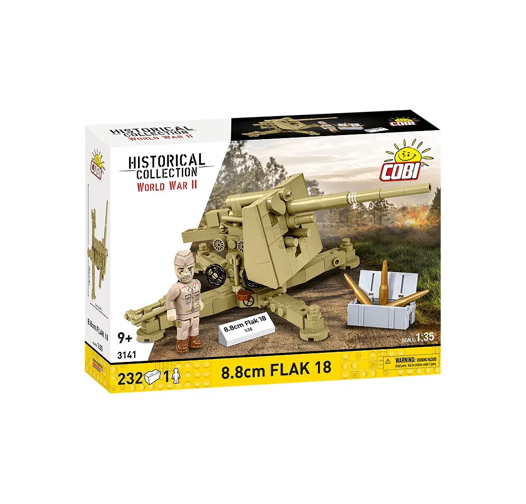 Cobi Flak 18 Afrika Korps klocki konstrukcyjne 232 el.