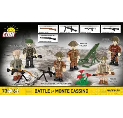 Cobi Klocki Bitwa o Monte Cassino – klocki konstrukcyjne