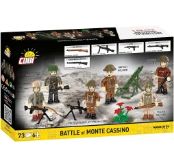 Cobi Klocki Bitwa o Monte Cassino – klocki konstrukcyjne