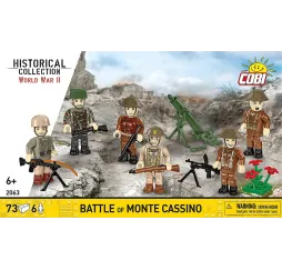 Cobi Klocki Bitwa o Monte Cassino – klocki konstrukcyjne