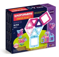 Magformers Inspire 30 – klocki magnetyczne 3+