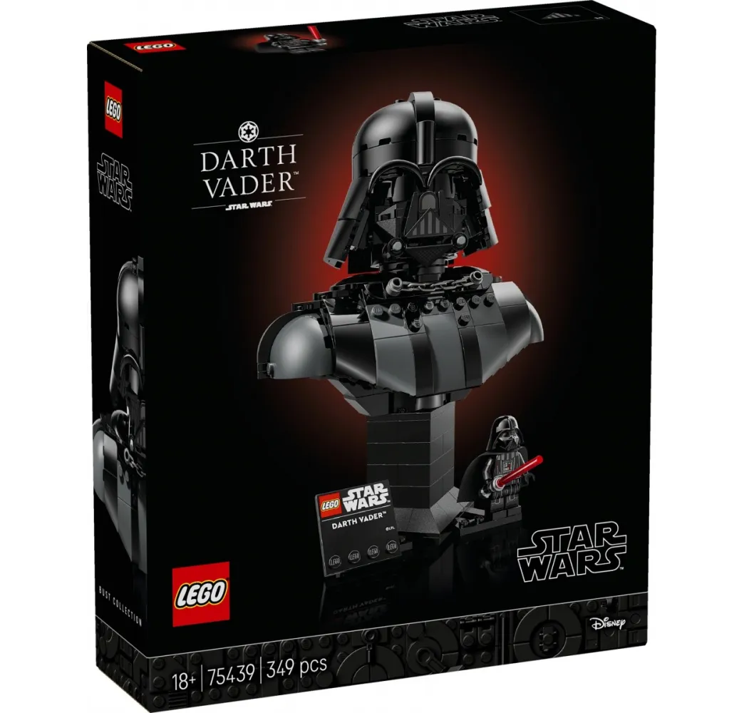 LEGO Star Wars Popiersie Dartha Vadera – klocki 18+