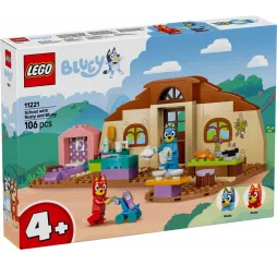 Bluey Szkoła z Ryżykiem i Blue klocki LEGO 4+