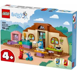 Bluey Szkoła z Ryżykiem i Blue klocki LEGO 4+