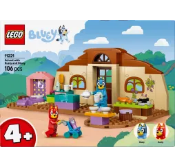 Bluey Szkoła z Ryżykiem i Blue klocki LEGO 4+