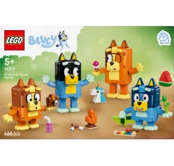 Bluey rodzina z klocków LEGO 5+