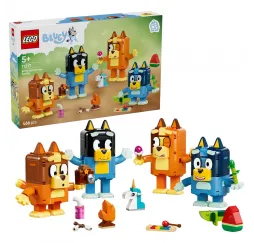 Bluey rodzina z klocków LEGO 5+