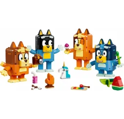 Bluey rodzina z klocków LEGO 5+