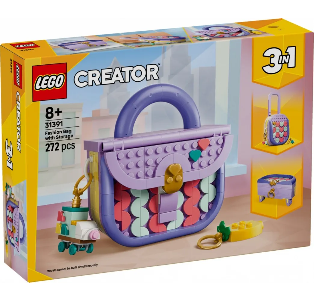 LEGO Creator Modna torebka 3w1 – klocki konstrukcyjne